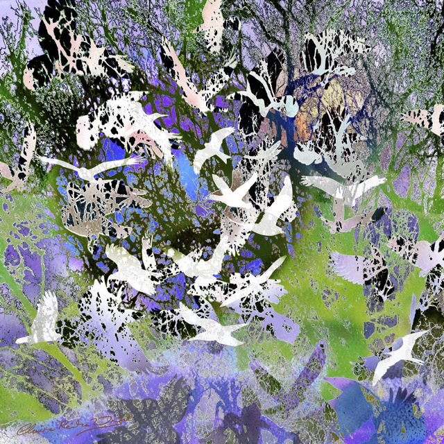 'Flight of Fancy' - Trees 2017 (sold)