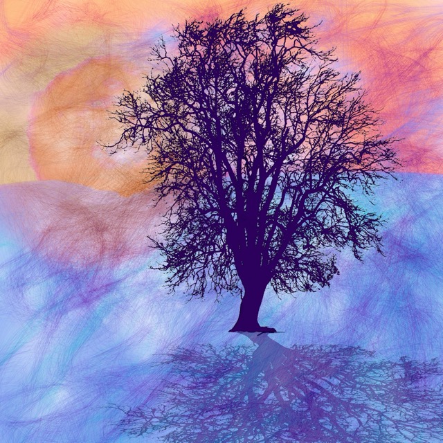 Solstice (40 x 40cm on paper)